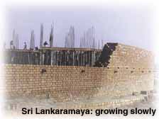 Sri Lankaramaya: growing slowly