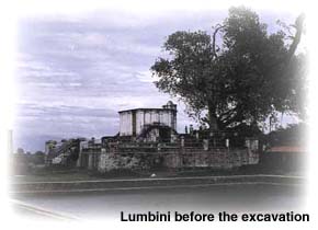 Lumbini before the excavation