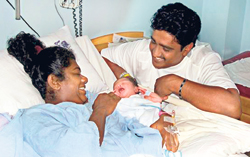Susanthika Jayasinghe Baby