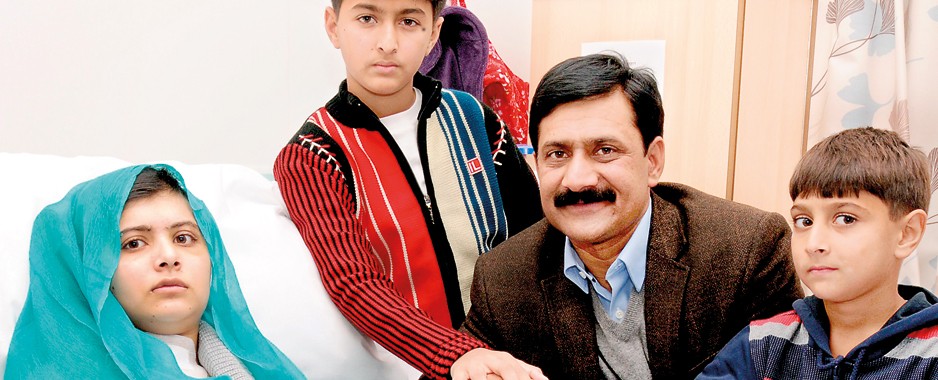 Malala’s father: ‘When she fell, Pakistan stood and the world rose’