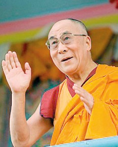 Holy man: The Dalai Lama is a spiritual leader