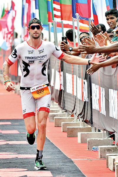 OLIVIER AND LING WIN IRONMAN 70.3 COLOMBO - PressReader