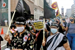 Protests across Sri Lanka