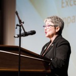 Her Excellency Ms. Amanda Jewell (Deputy Australian High Commissioner to Sri Lanka) addresses the gathering