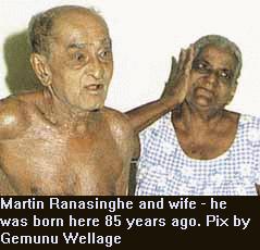 Ranasinghe and wife
