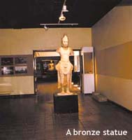 A bronze Statue