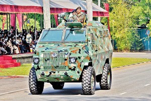 Army engineers build Lanka’s first mine resistance and bomb proof troop ...