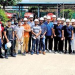 A field visit for the engineering students to the Yugadanavi Power Plant.