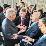 President Wickremesinghe with Brazilian President Lula de Silva