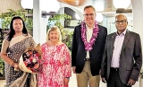 Rotary International President Gordon R Mclnally in Sri Lanka