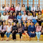 Seen here are the participants with Women in Tech Sri Lanka team and Taz Rajabali