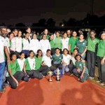 St. Bridget’s Convent team with old girls