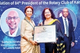 New President for Kandy Rotary  Club