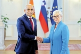 Ambassador Lenagala presents Letters of Credence in Slovenia