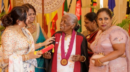 Leelawathi’s ‘never too old to learn’ mantra earns her a Master’s