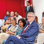 British High Commissioner H.E Andrew Patrick and other guests at the press conference.