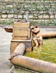 Cherub back in Kandy’s historic fountain