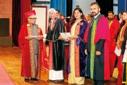 Parakrama Niriella and Hemapala Perera awarded doctorates