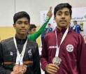 Sri Lankans Noah and Kayan win three  medals at Saudi Federation U-15 tourney.