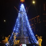 Festive cheer in the city.                                                              Pix by Nilan Maligaspe