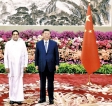 Ambassador Majintha Jayesinghe presents Letters of Credence to President Xi Jinping