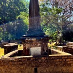 Remembering  D’Oyly, 210 years on - The tomb of John D’Oyly, the British agent in Ceylon who engineered the signing of the  Kandyan Convention, is located at the Kandy Garrison Cemetery, in close proximity to the Dalada Maligawa. The 210th anniversary of the signing of Convention falls today. D’Oyly died in Kandy on May 25,1824. Pic by Chandani Kirinde