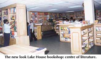 The new look Lake House Book Shop