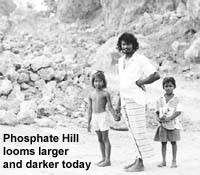 Phosphate Hill looms larger and darker today